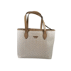 Bolsa tote Guess beige con logotipo