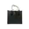 Bolsa tote Michael Kors negra con franjas