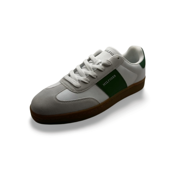 Tenis Tommy Hilfiger Blanco/Verde para Caballero Talla 29.5 MX